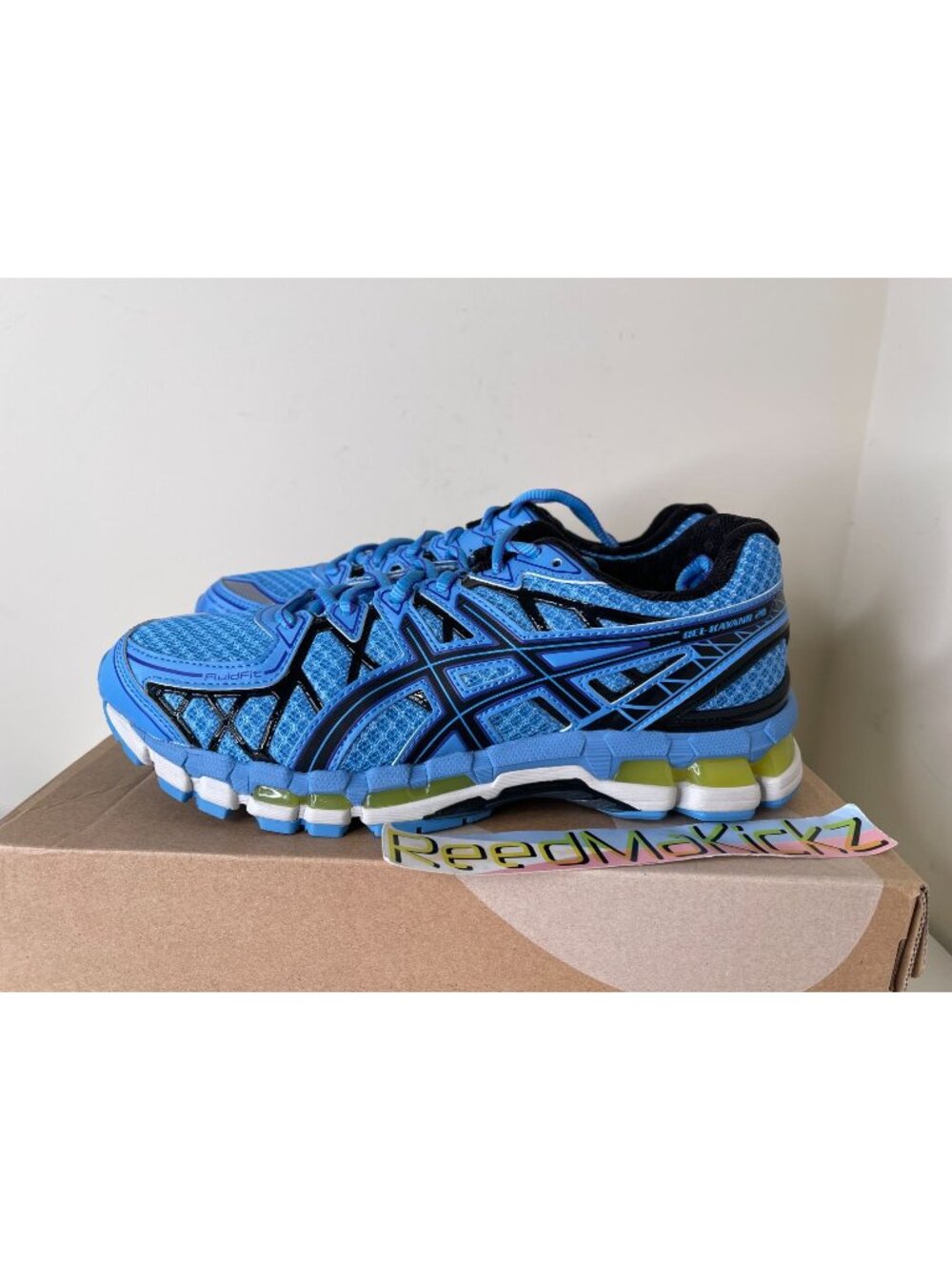 Asics Gel Kayano 20 Blue Neptune Black Mens Sizes